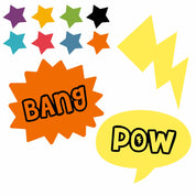 Add on pakket -  Super Hero Kleding Transfer