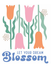 Blossom - Abstrakte Blumen-Kleidungstransfers