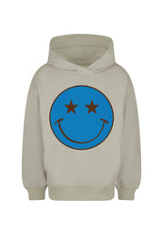 Smiley Blue - Retro Joy | Clothing Transfers