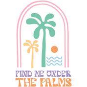 Find me - Boho Summer Kleding Transfer