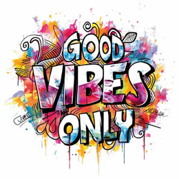 Good Vibes 2 - Graffiti – Strijktransfer