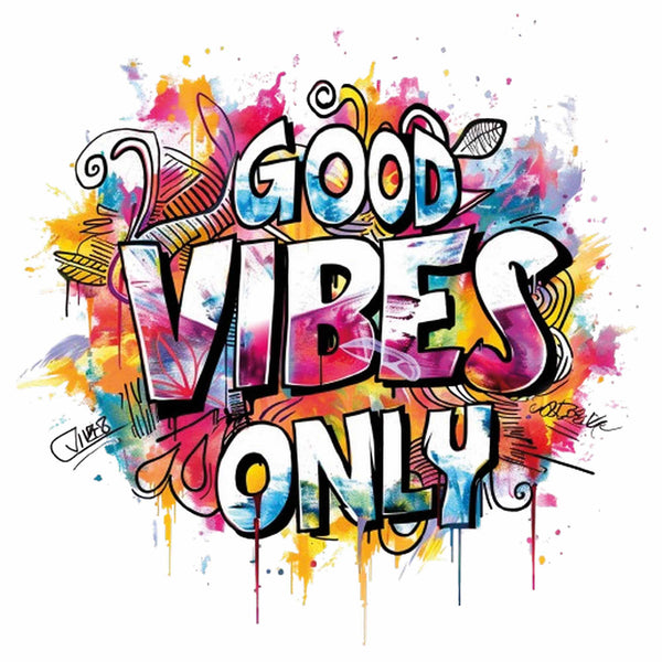 Good Vibes 2 - Graffiti – Strijktransfer