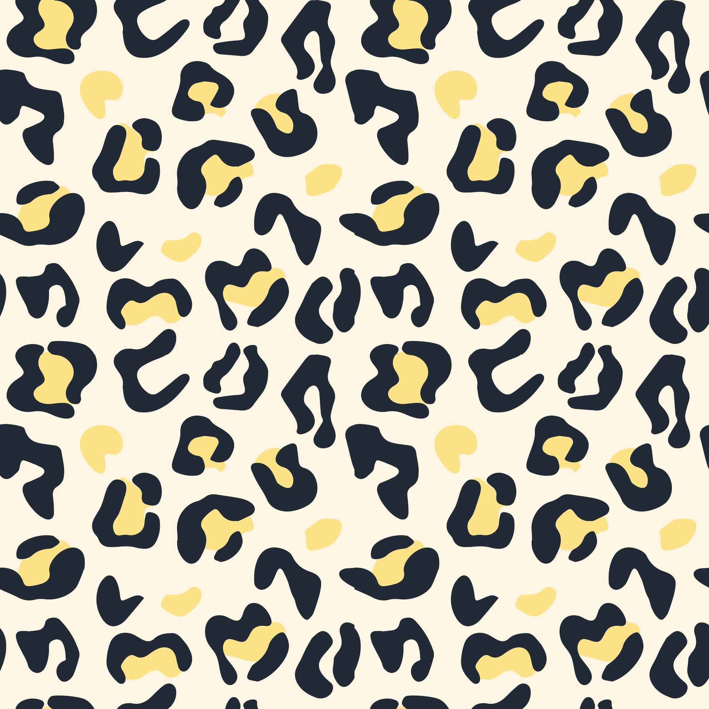 100cm Coupon Tricot Leopard - Happy Lemons