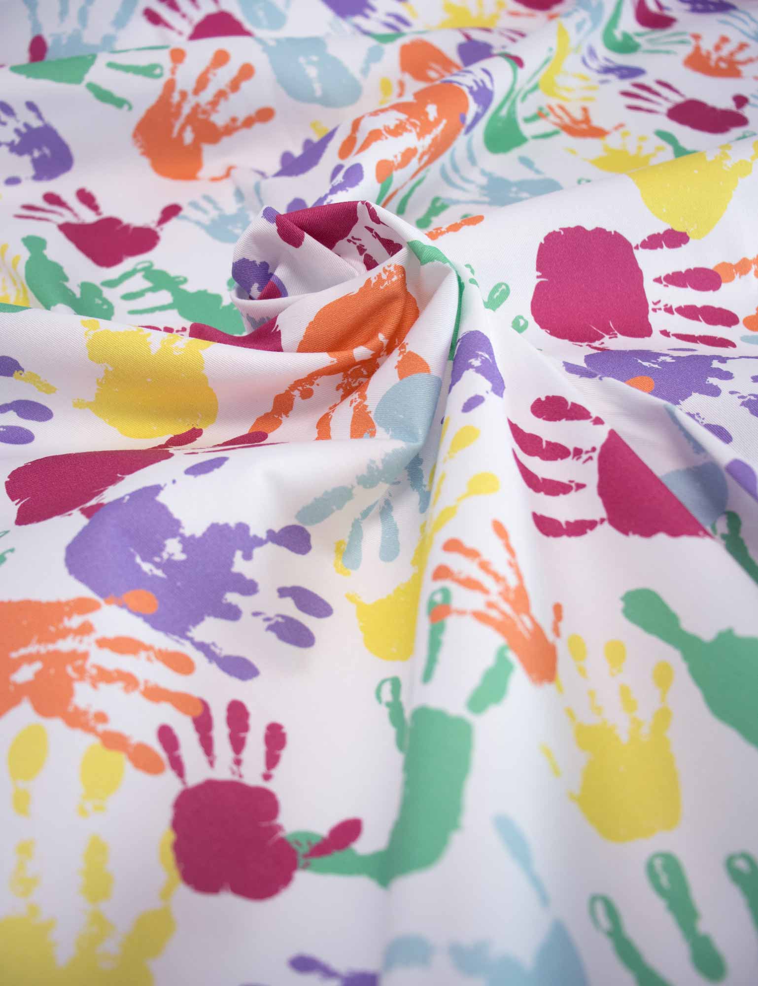 High Five! | Katoen twill stretch