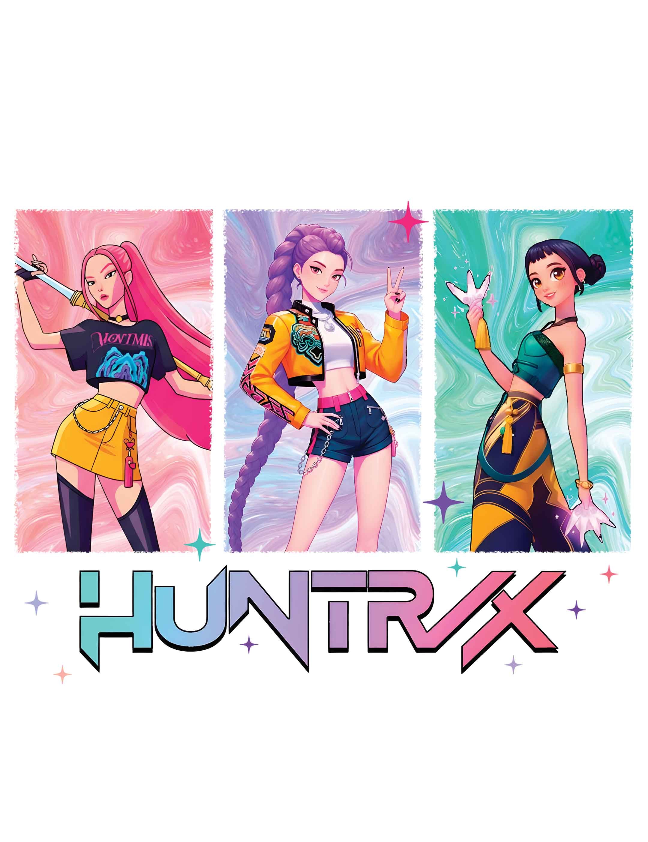Huntrix Girls | Strijktransfer