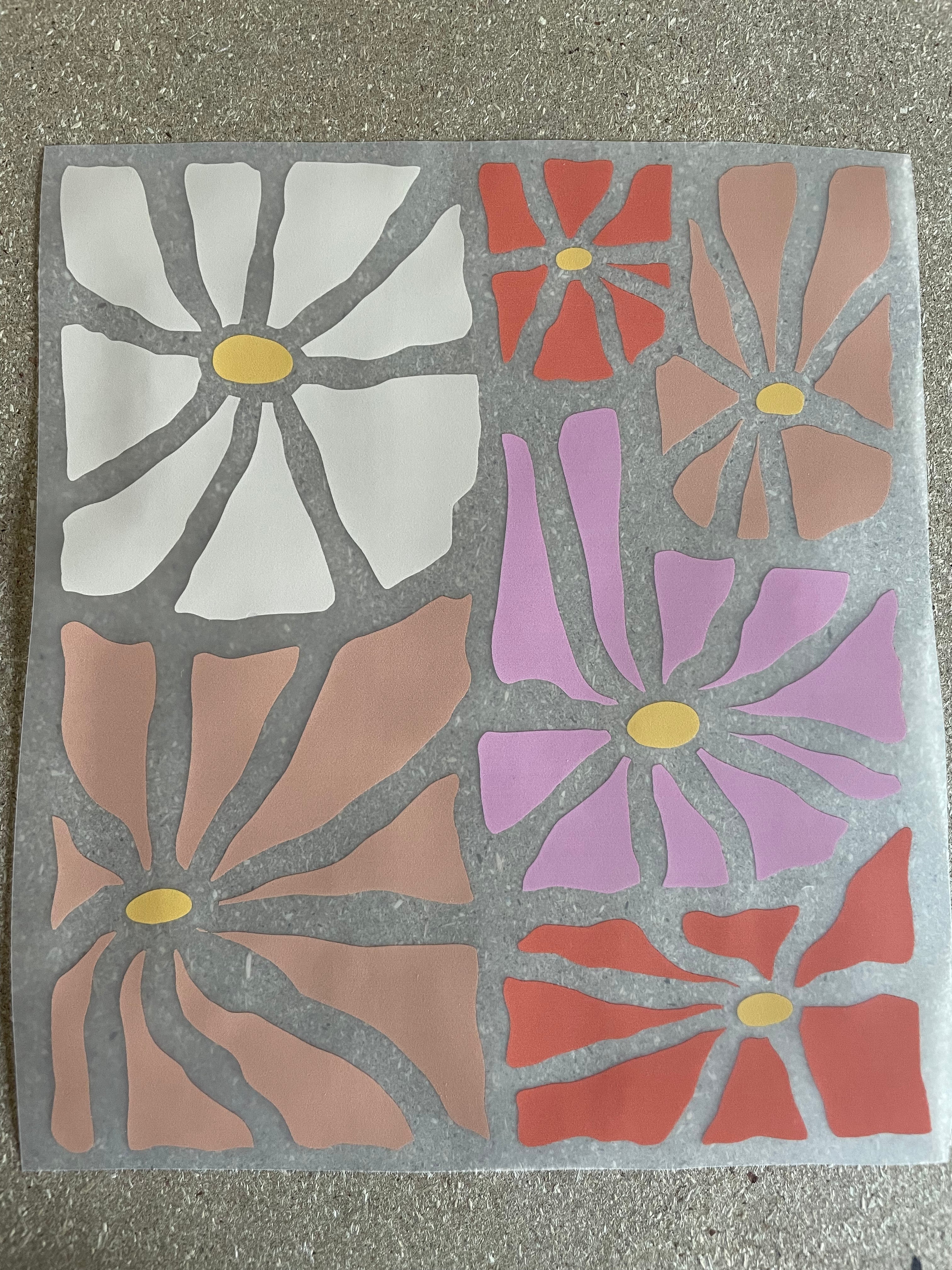 Flowers - Boho Fall Clothing Transfer