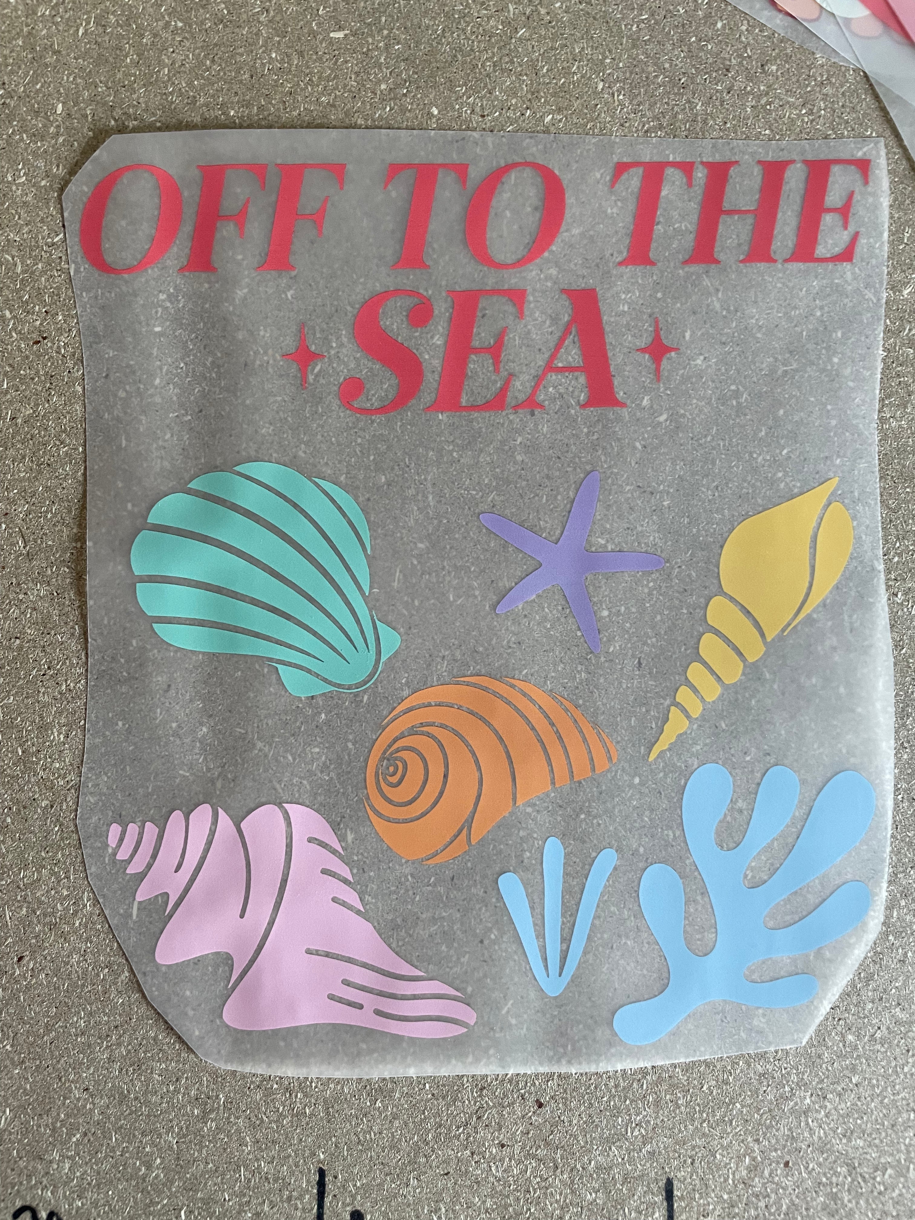 Auf zu den Meeren - Boho Sommerkleidung Transfer