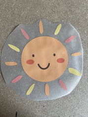 Happy Sun - Boho Rainbow - Clothing Transfer