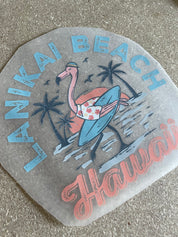 Lanikai Beach - Blue Summer Clothing Transfer