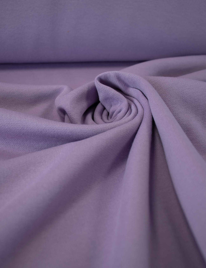 Lavender Purple | 100% Katoen French Terry | 180cm breed