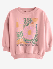 No Rain No Flower - Floral Clothing Transfers