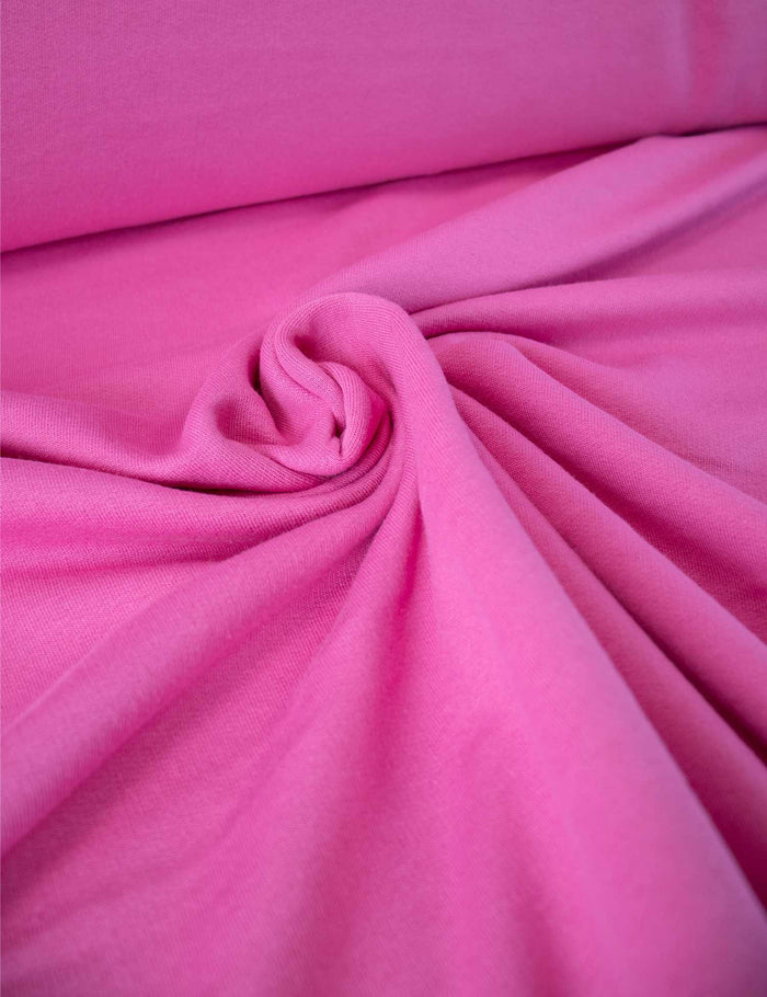 Pink Punch | 100% Katoen French Terry | 180cm breed