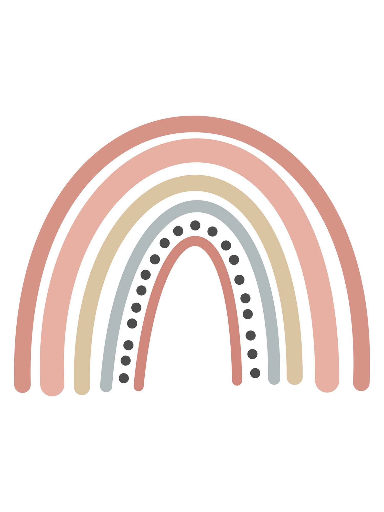 Rainbow 10 - Boho Rainbow - Clothing Transfer