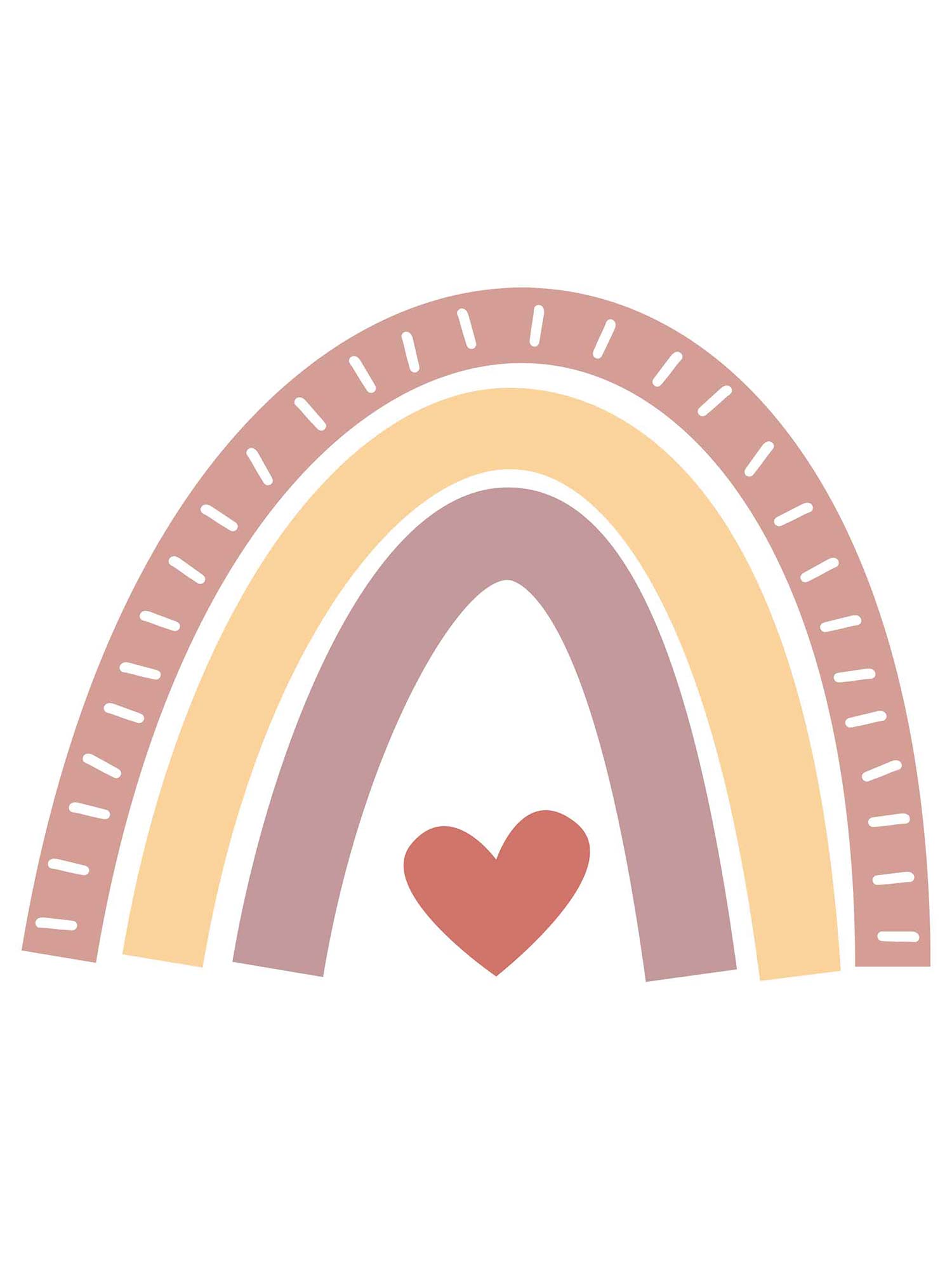 Rainbow 6 - Boho Rainbow - Clothing Transfer