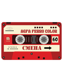 Casette Red – Strijktransfer