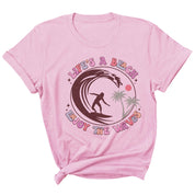 Enjoy the waves - Groovy Summer Clothing Transfer