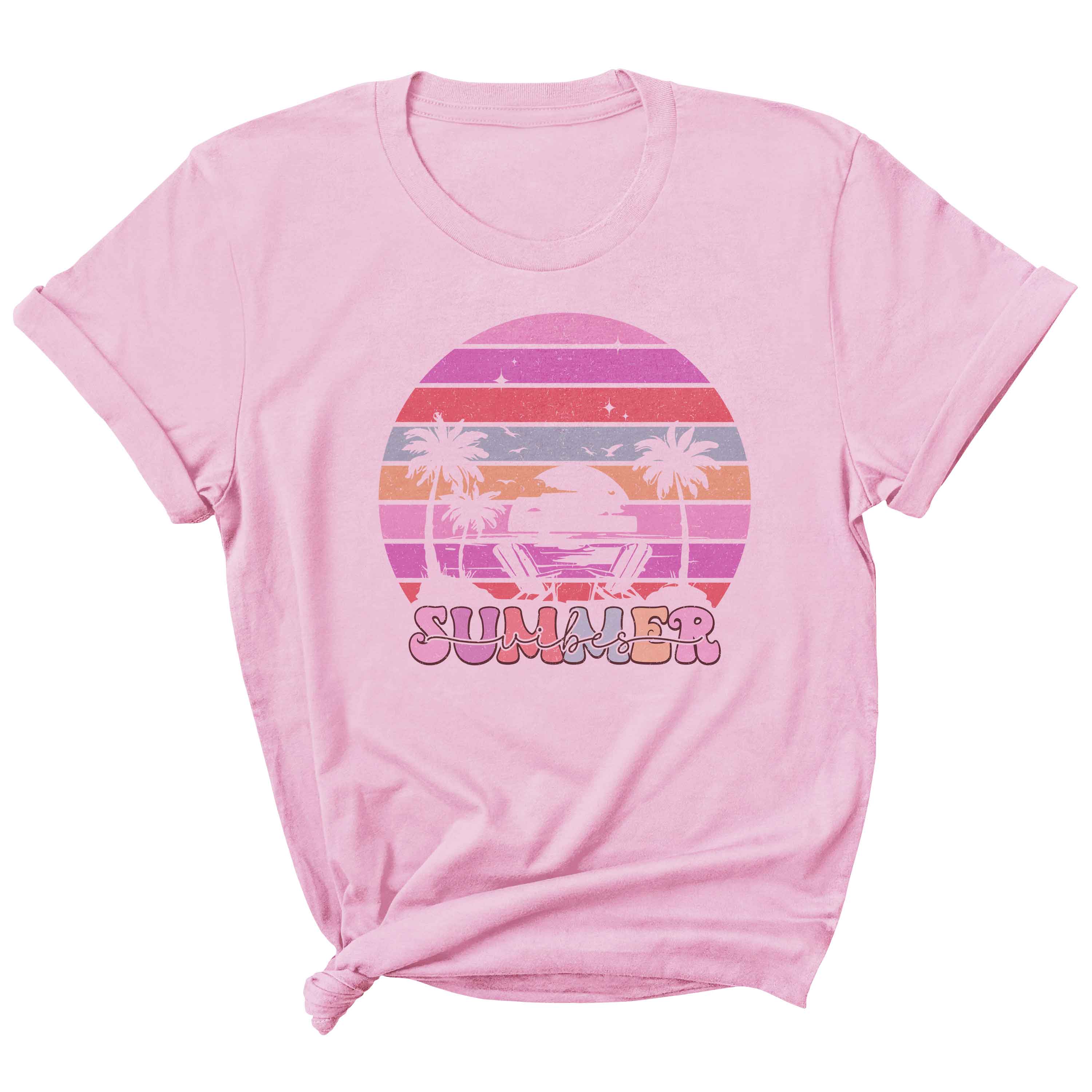 Summer Vibes light - Groovy Summer Clothing Transfer