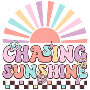 Chasing Sunshine - Groovy Summer Clothing Transfer