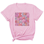 Hello Summer - Groovy Summer Clothing Transfer