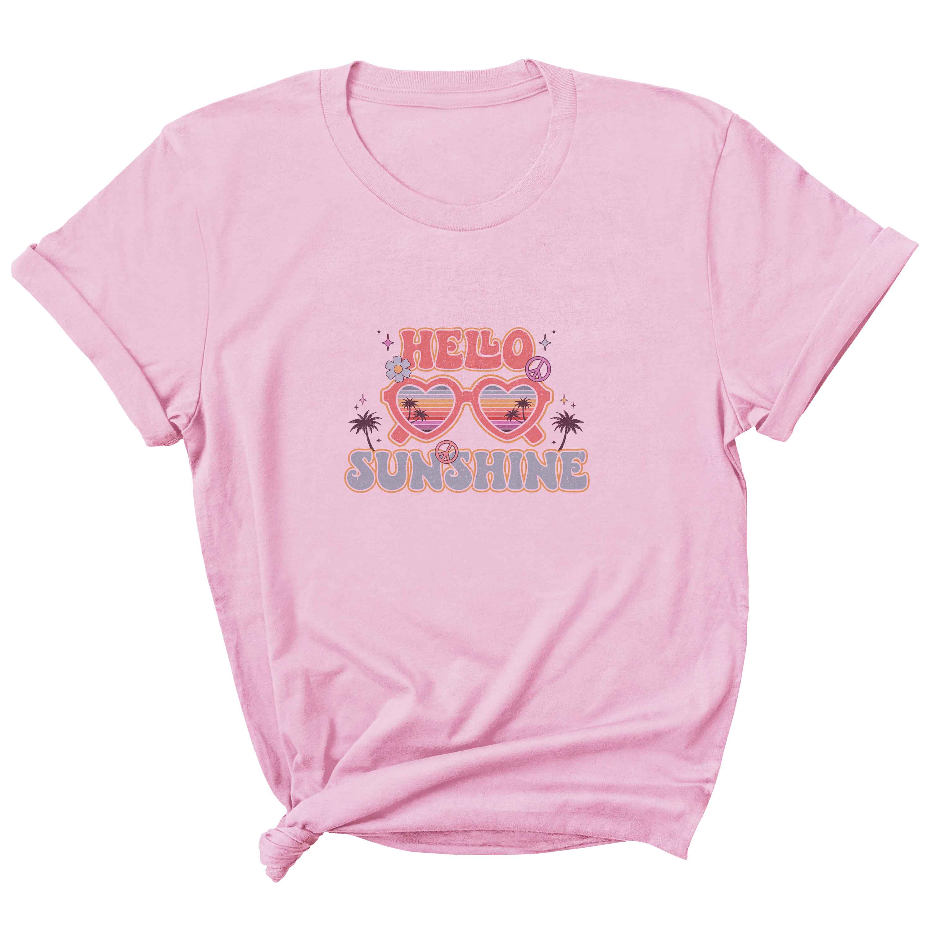 Hello Sunshine - Groovy Summer Clothing Transfer