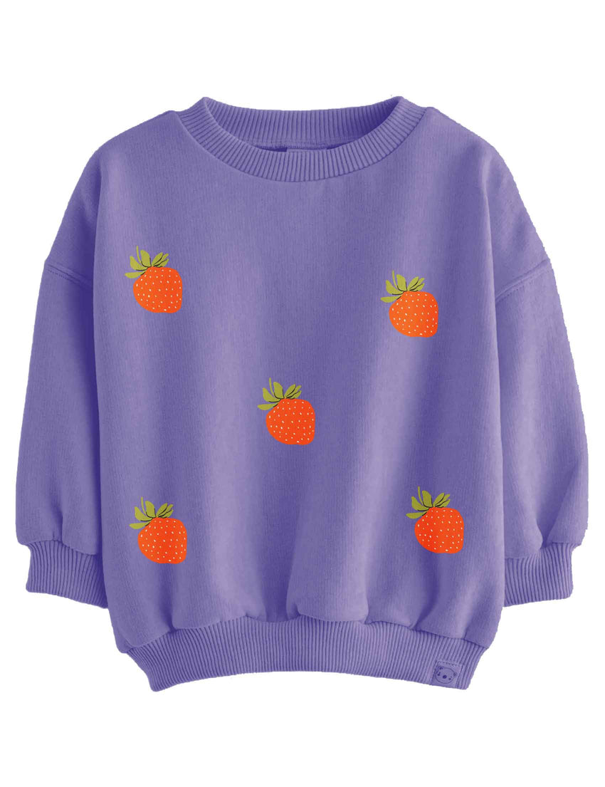 Strawberry – All-over transfervel – op een trui