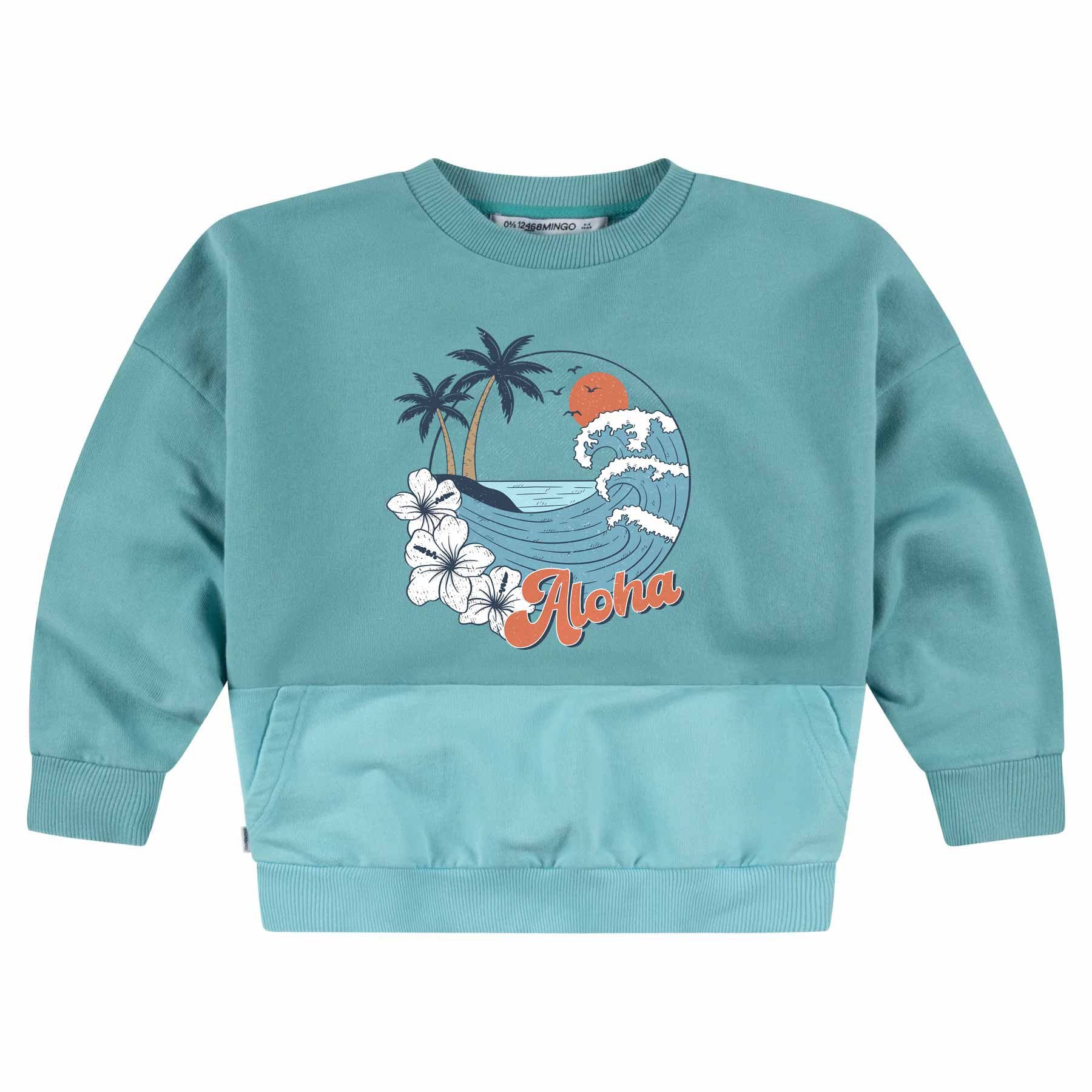 Aloha - Blue Summer Kleding Transfer