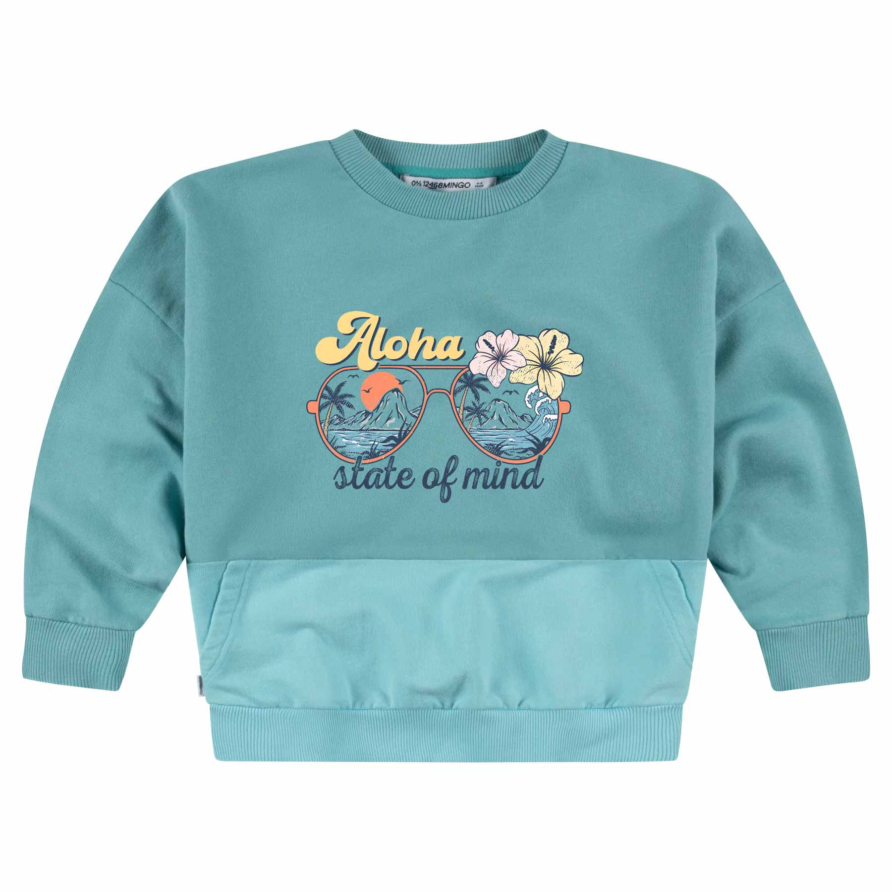 Aloha State of Mind - Blue Summer Clothing Transfer