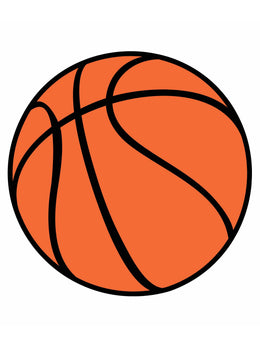 Basketbal – All-over transfervel