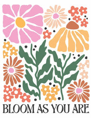 Bloom - Floral Kleding Transfers