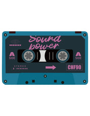 Casette Blue - Retro Joy | Clothing Transfers