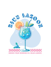 Blue Lagoon – Cocktail Club | Strijktransfer