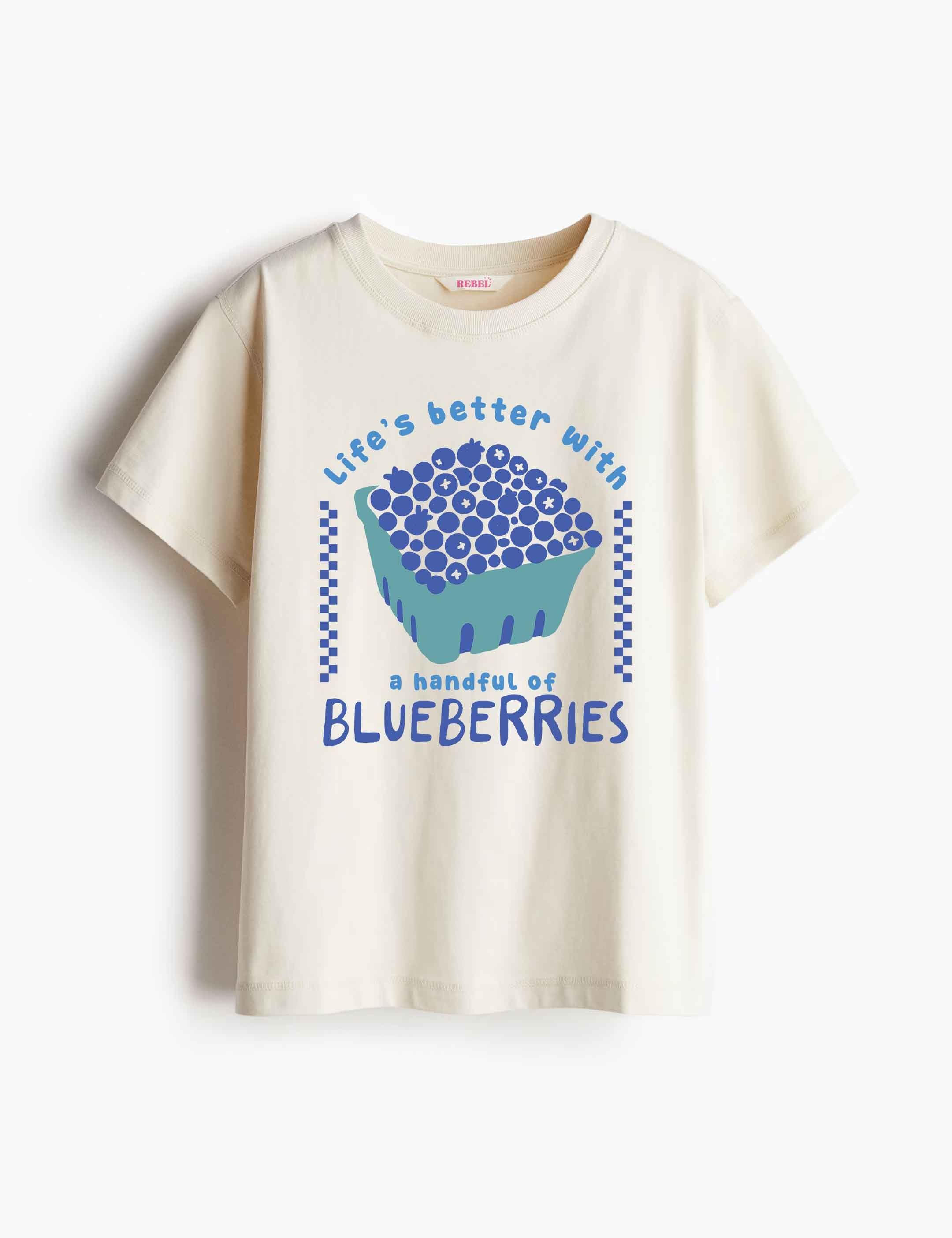 Blueberries – Fruit Parade | Strijktransfer