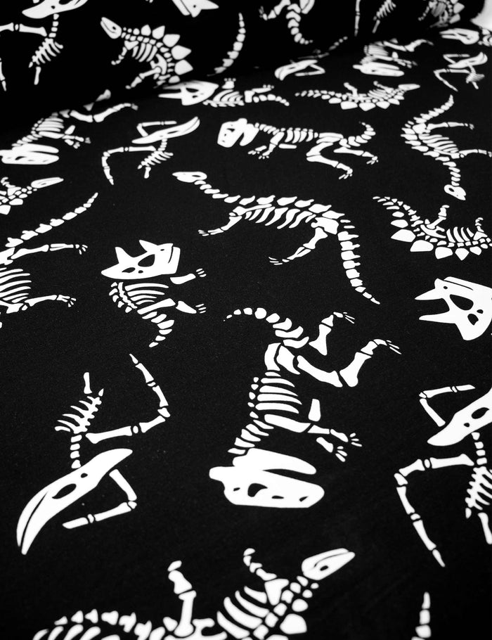 Bone Parade Static Black | French Terry | 170 cm breed