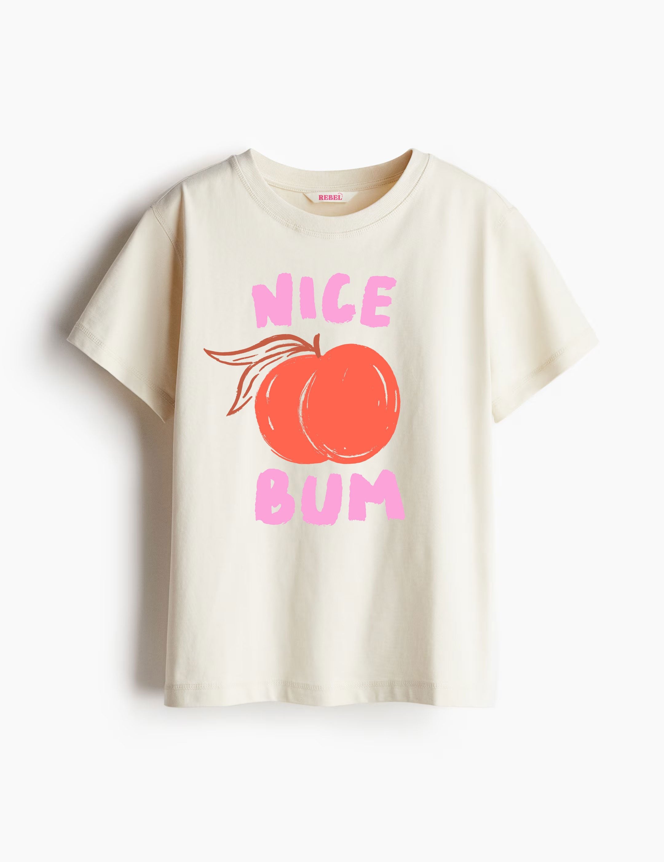 Nice Bum - Hand Drawn | Strijktransfer