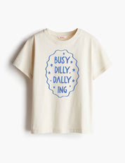 Busy Dilly Dallying - Hand Drawn | Strijktransfer