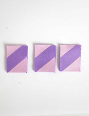 Color Pop Geweven Label | Roze & Lila