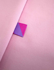 Color Pop Geweven Label | Roze & Paars
