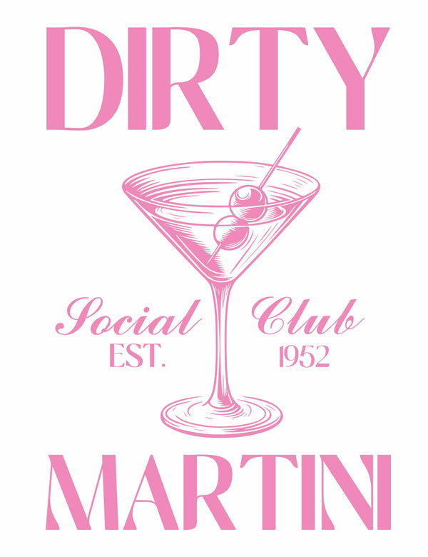Dirty Martini - Summer Cocktails – Strijktransfer