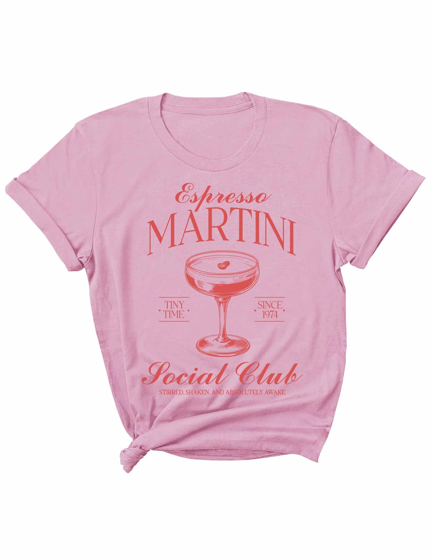 Espresso Martini - Summer Cocktails Clothing Transfers