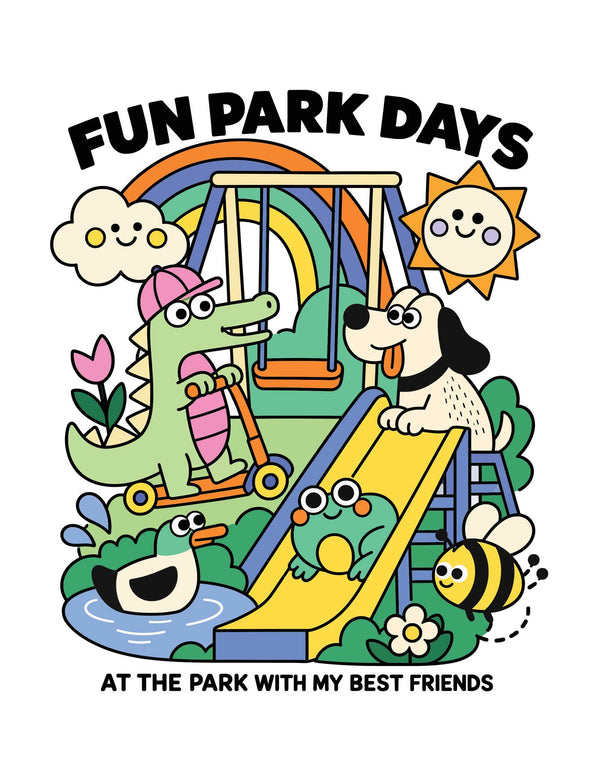 Fun Park Days DTF-strijktransfer uit Play Days