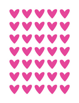 Hearts Pink Punch – All-over transfervel