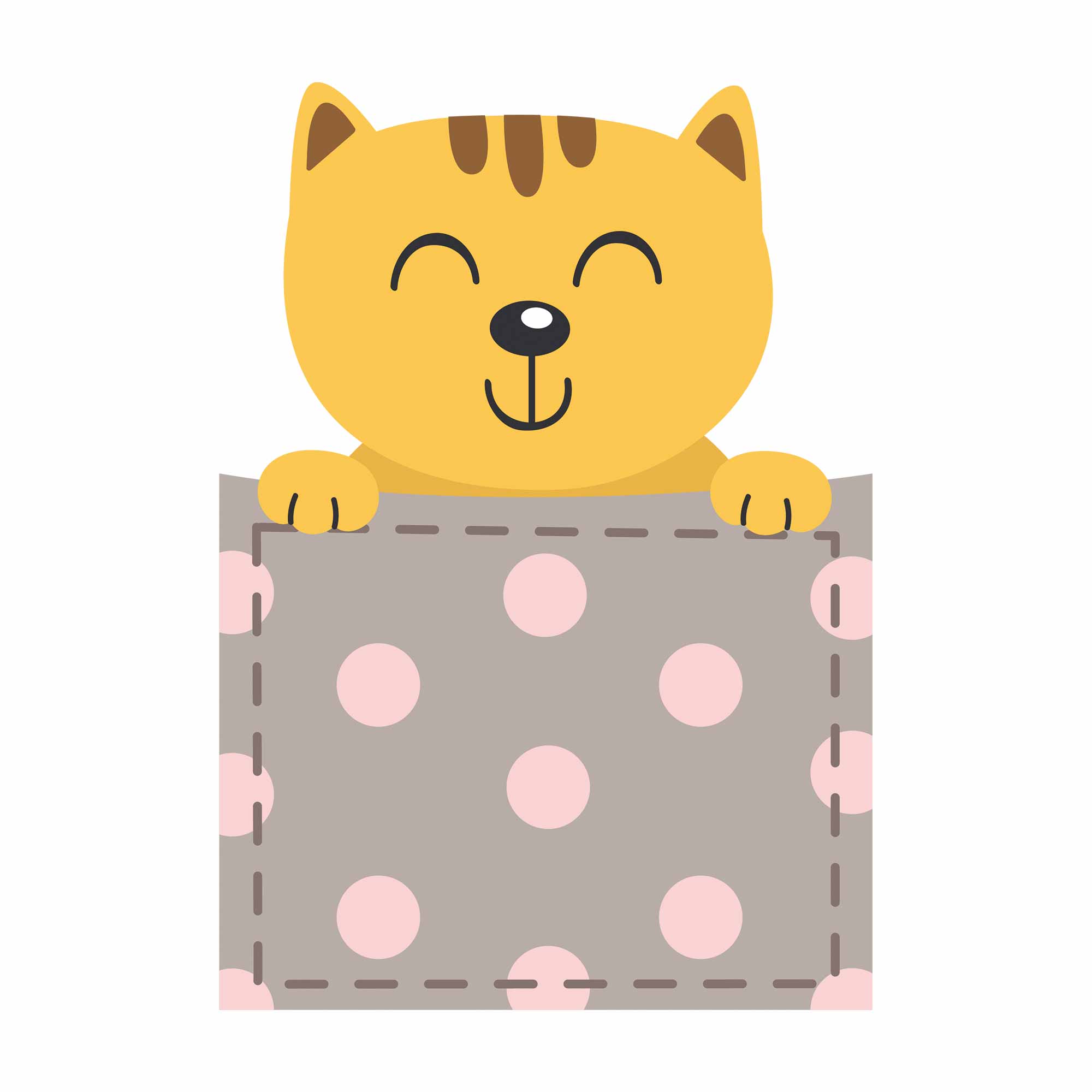 Cat - Pocket Fun Clothing Transfer