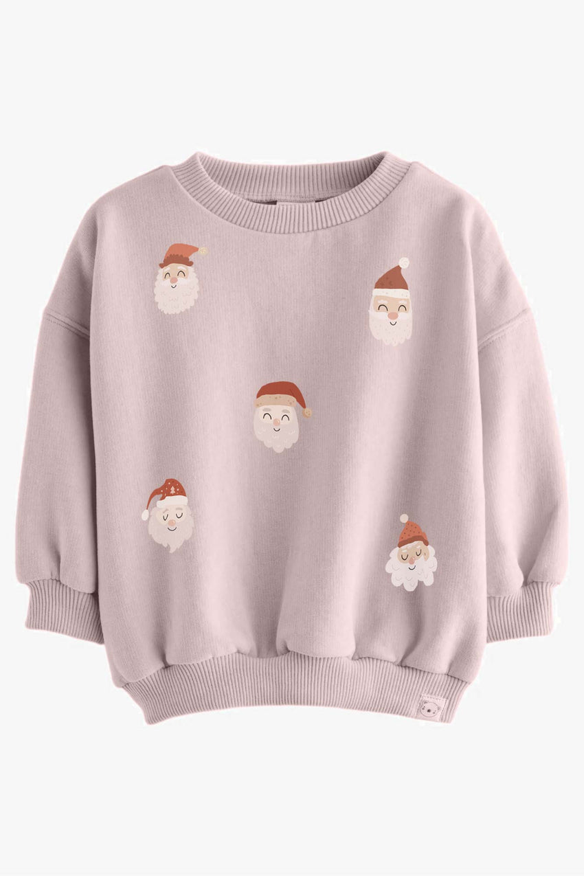 Kerstmannen – All-over transfervel – op een trui