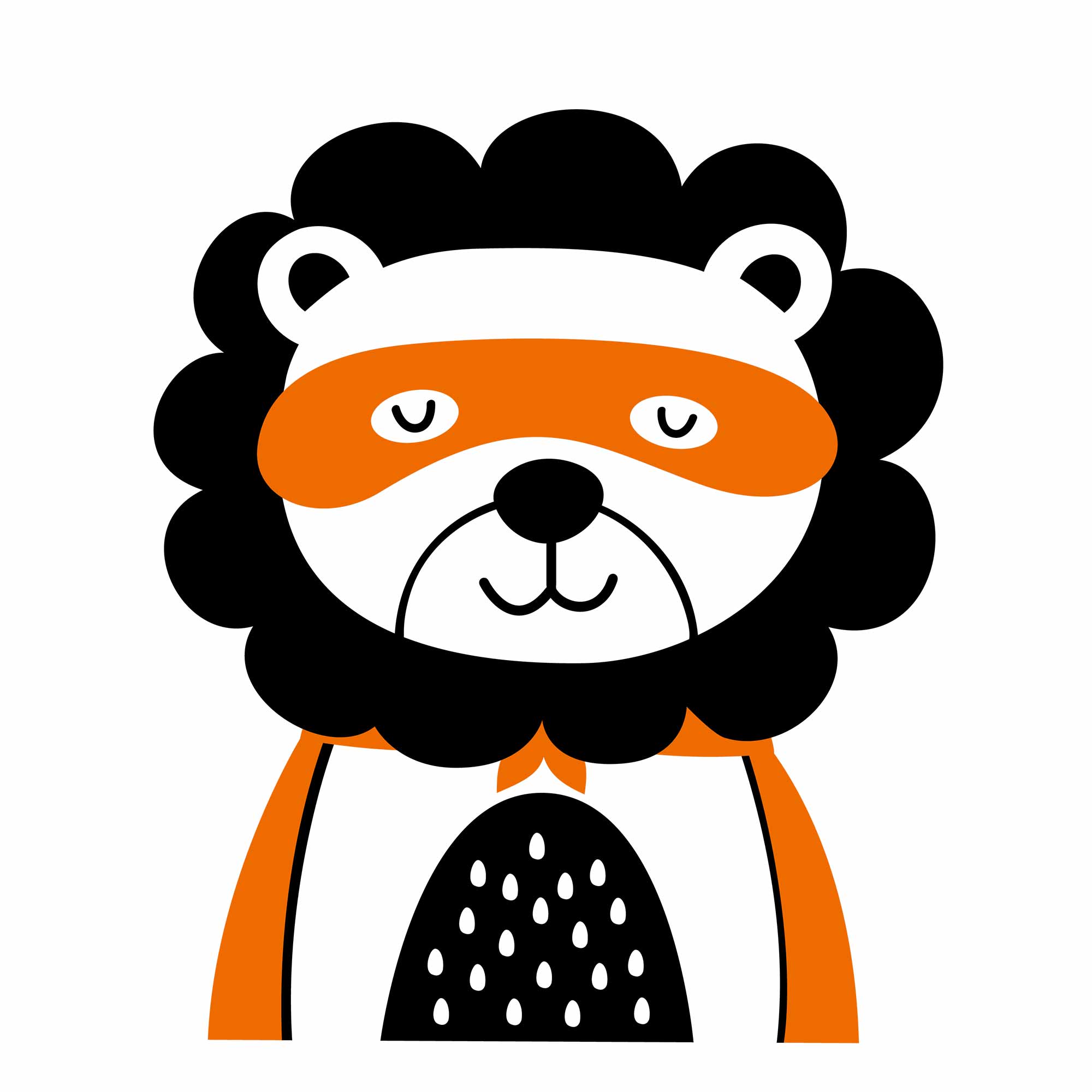 Lion - Super Hero Clothing Transfer