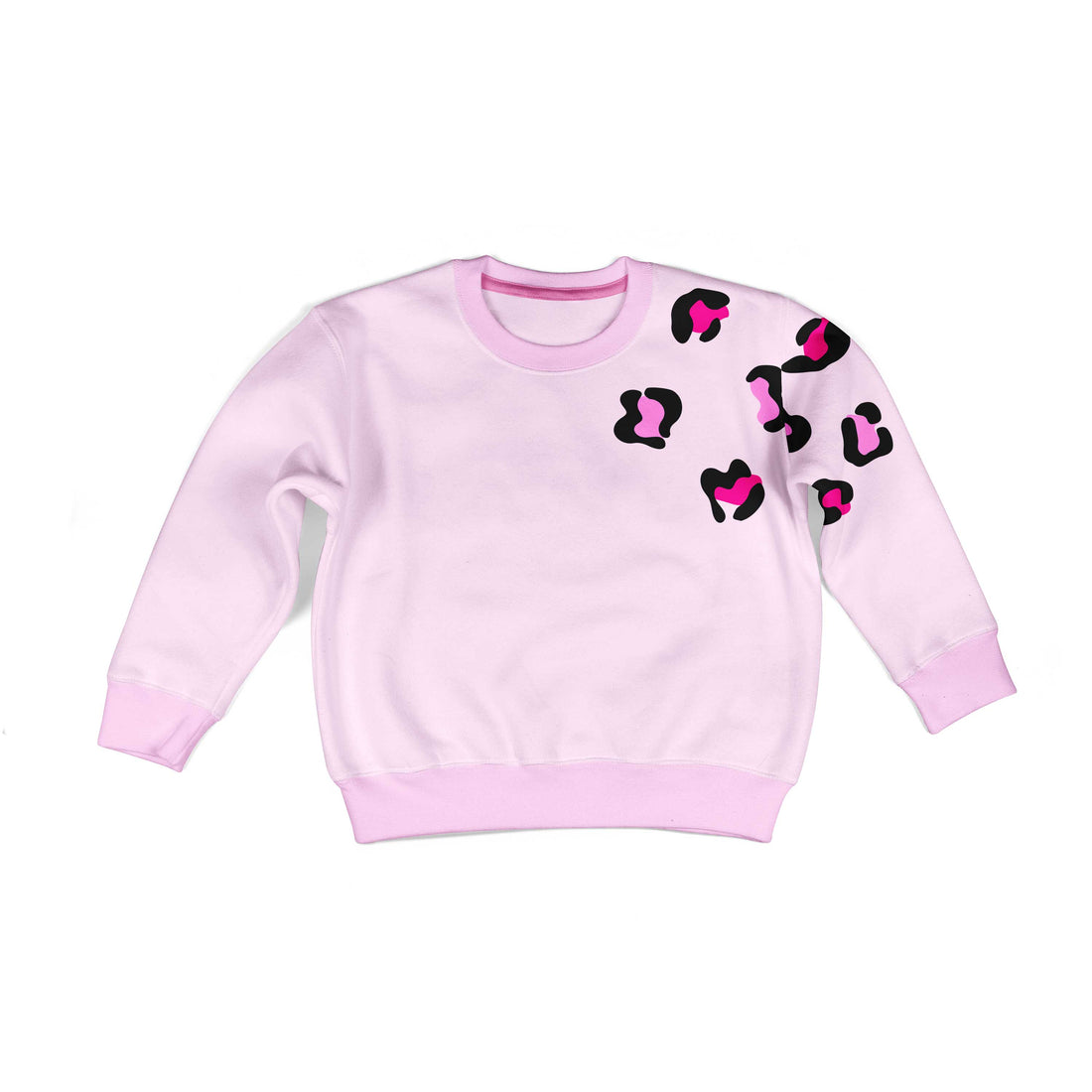 Pink Leopard – All-over transfervel – op een trui