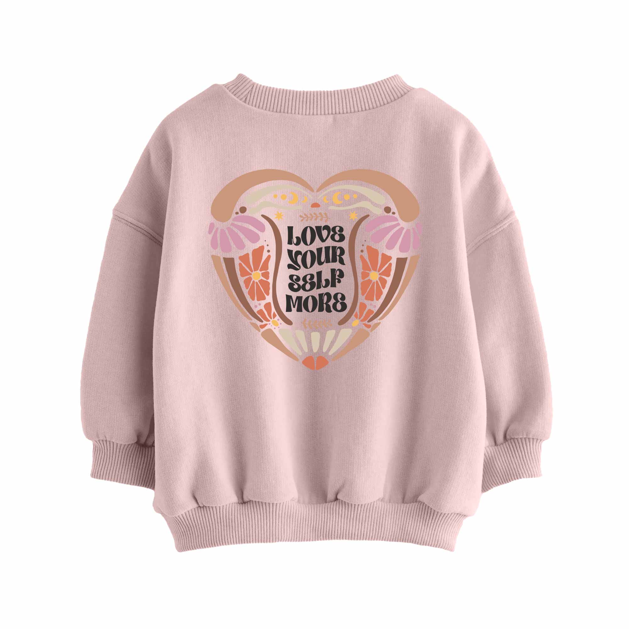 Liebe dich selbst mehr – Boho Herbst Kleidungstransfer