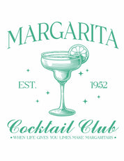 Margarita - Summer Cocktails Clothing Transfers