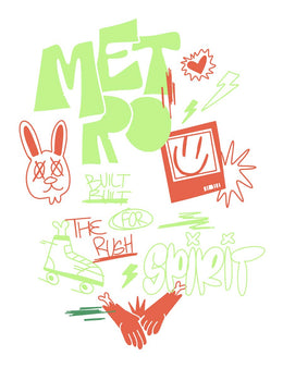 Metro L - Urban Noise | Transfert thermocollant