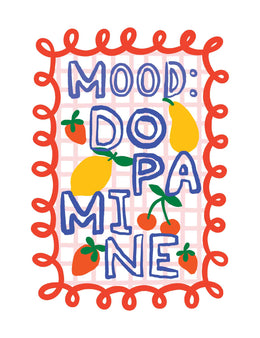 Mood: Dopamine - Juicy Summer Club – Strijktransfer – overzicht