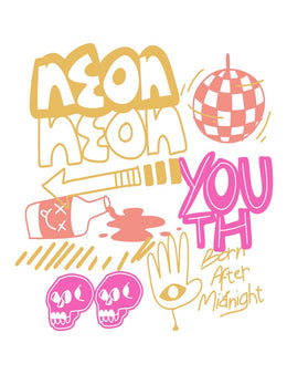 Neon Youth L - Urban Noise | Transfert thermocollant